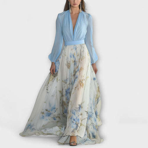 Floral Comfort Maxi Dress