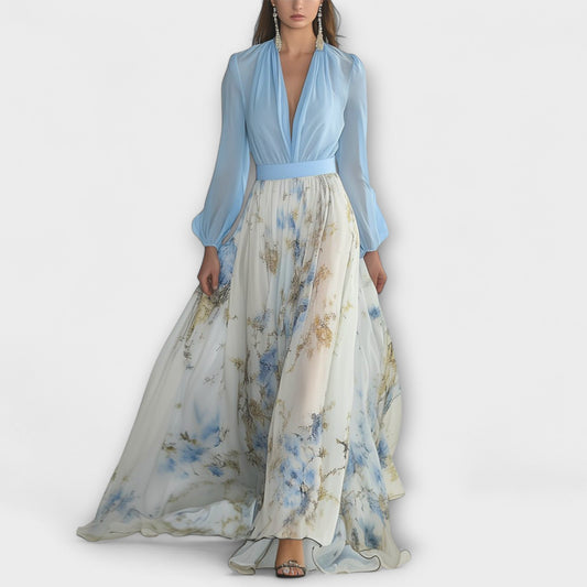 Floral Comfort Maxi Dress