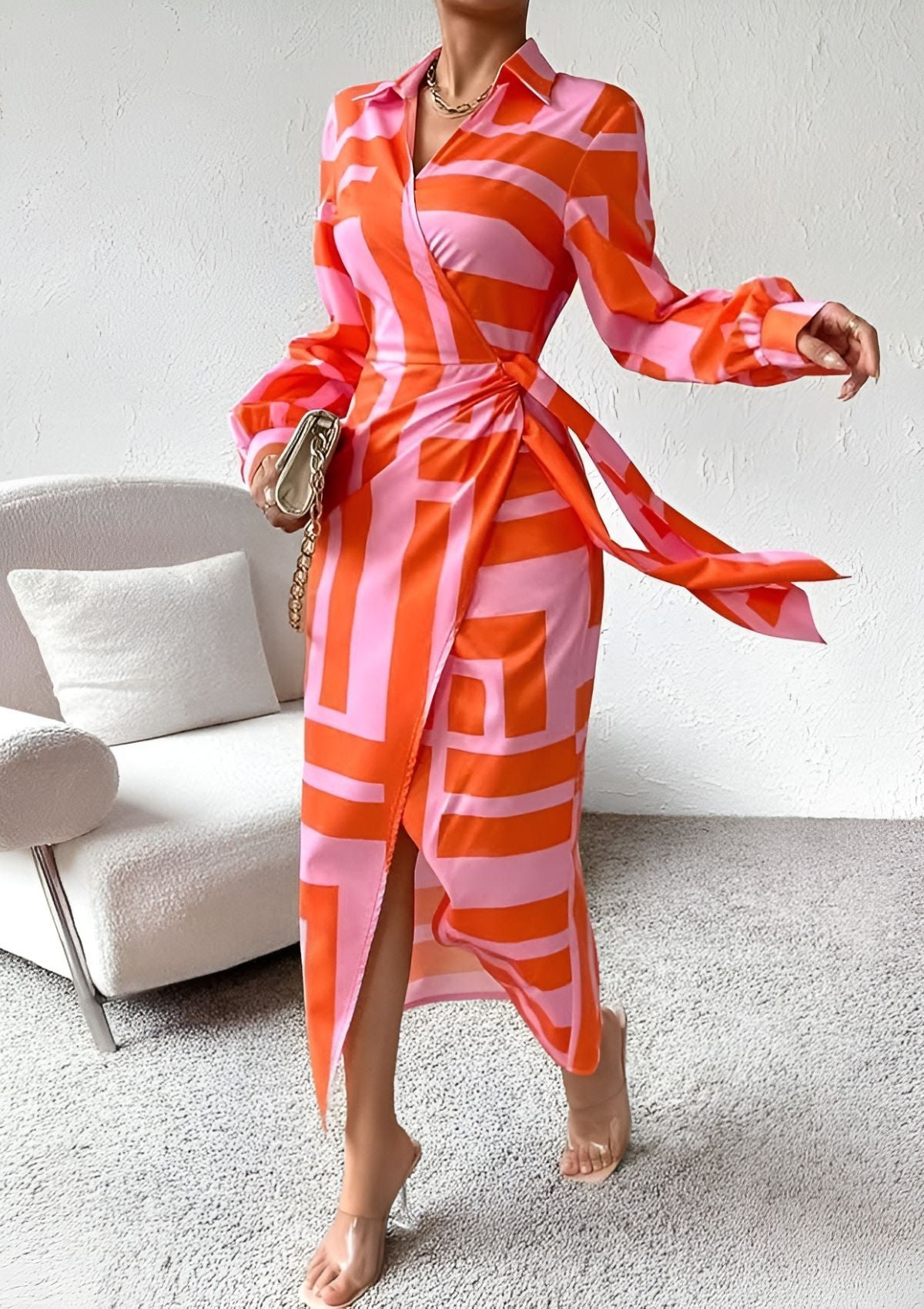 Confidence Boost Waist-Cinching Dress