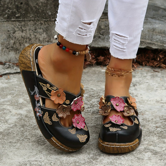 Elegant Comfort Wedge Sandal