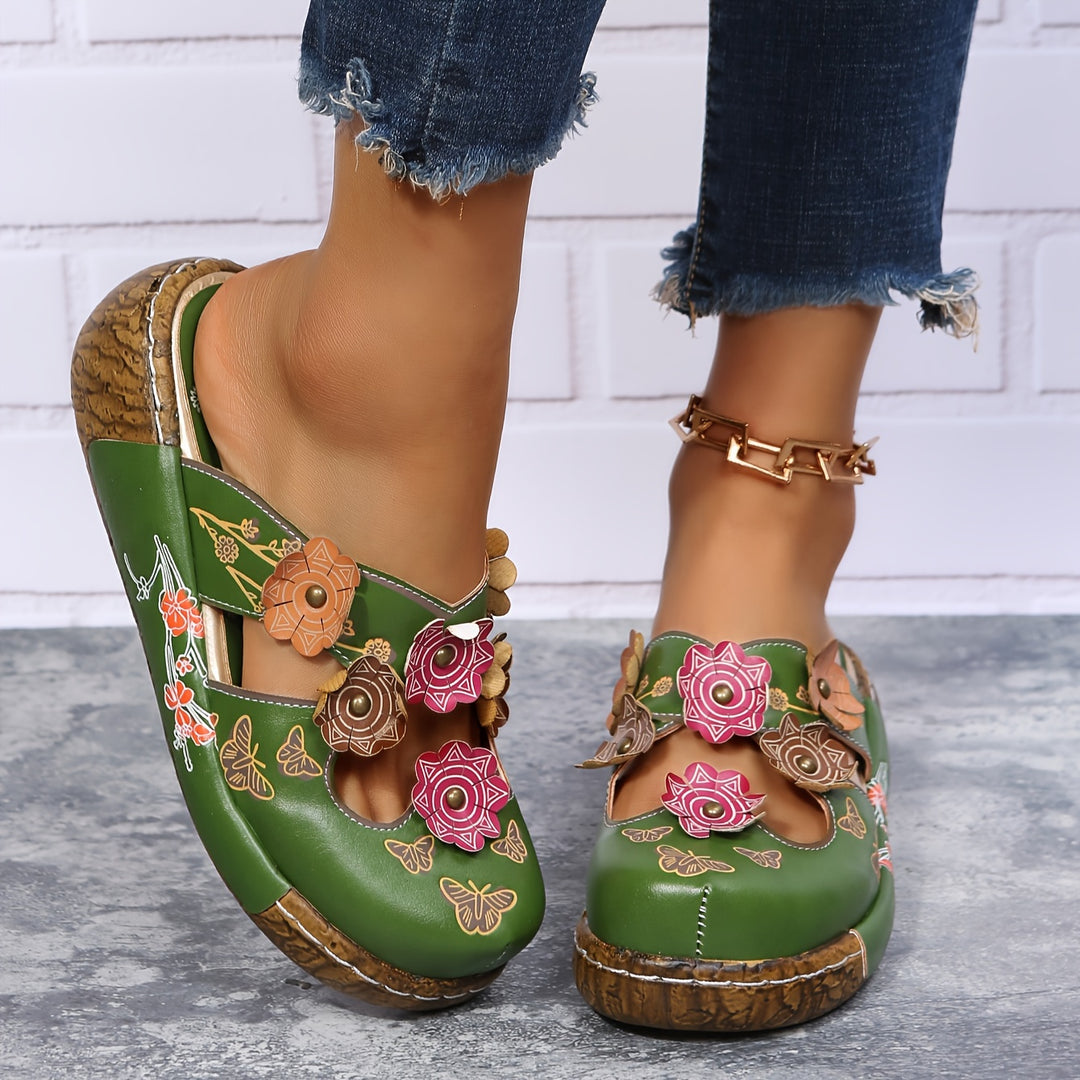 Elegant Comfort Wedge Sandal