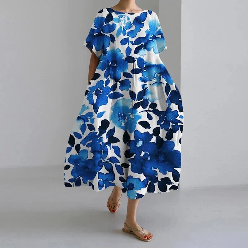 Effortless Boho Comfort Maxi Dress