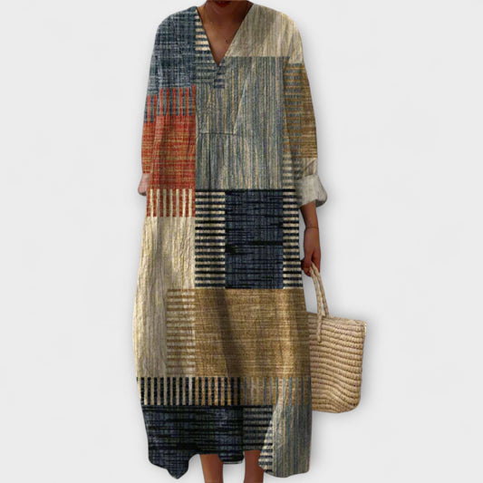 Geometric-Sculpting Dress