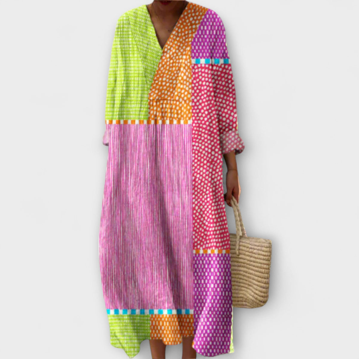 Geometric Charm Dress