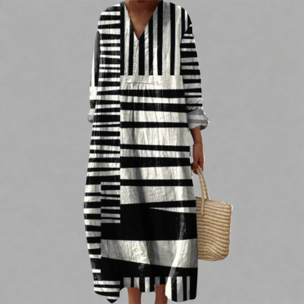 Elegant Geometric Dress