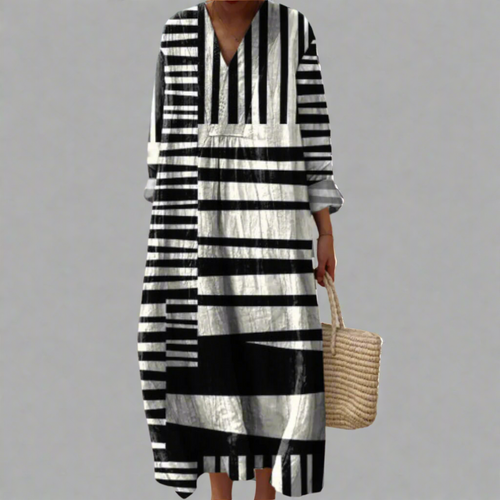 Elegant Geometric Dress