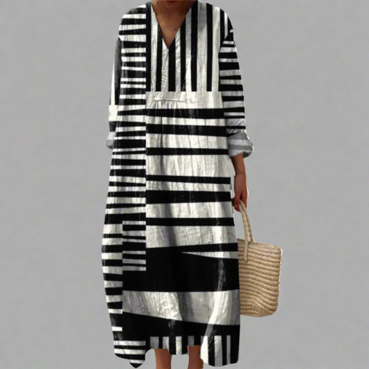 Elegant Geometric Dress