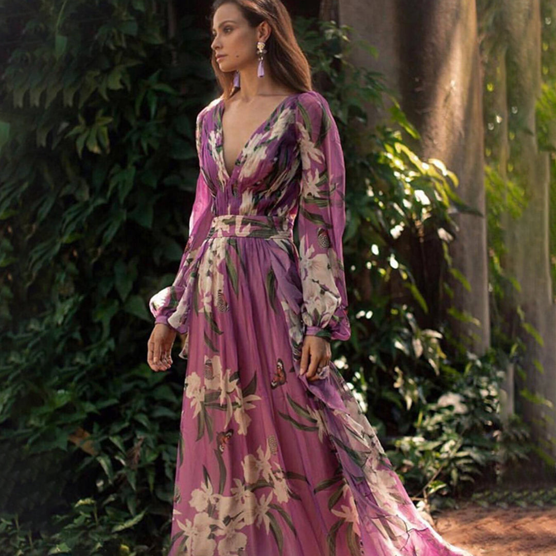 Elegant-Style Maxi Dress
