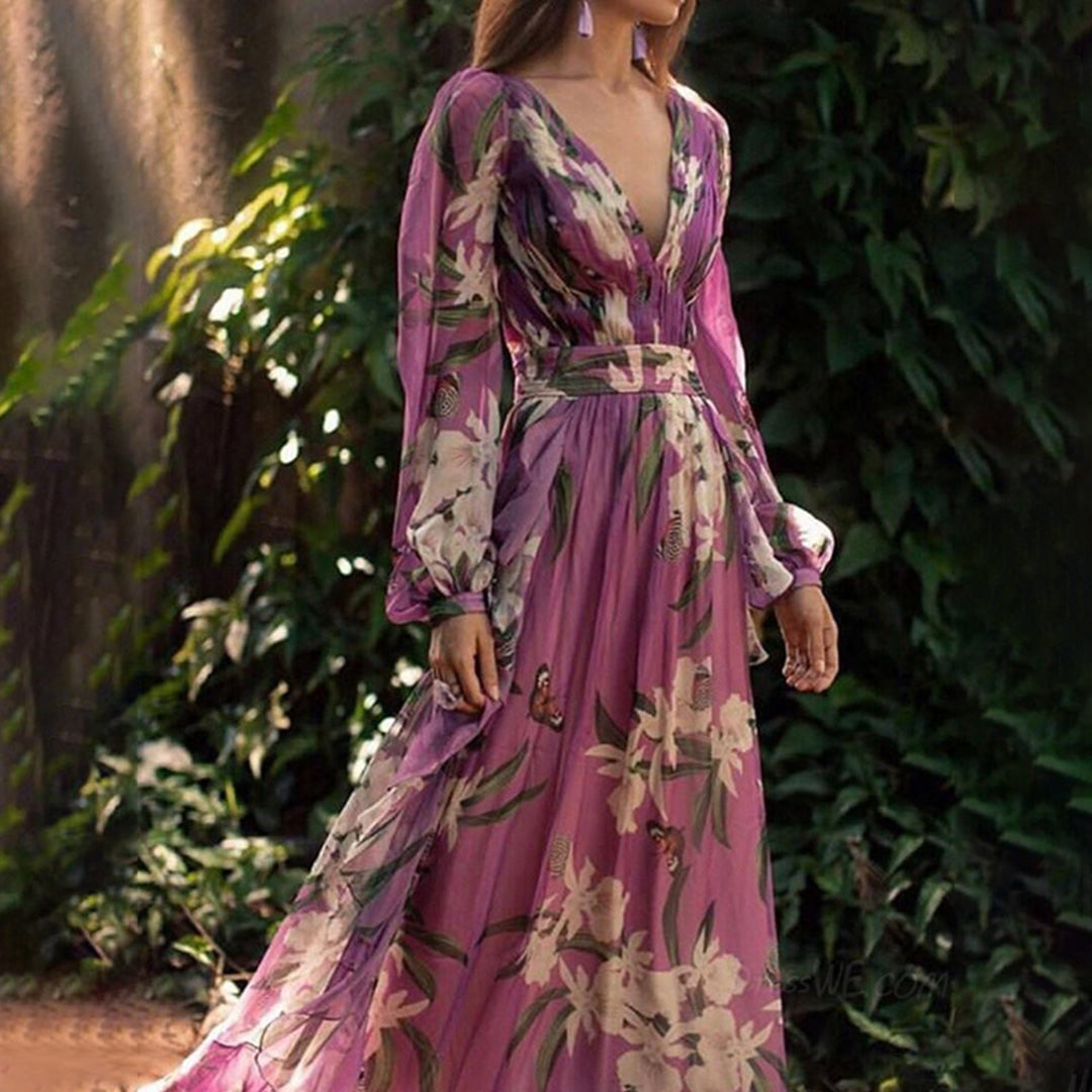 Elegant-Style Maxi Dress