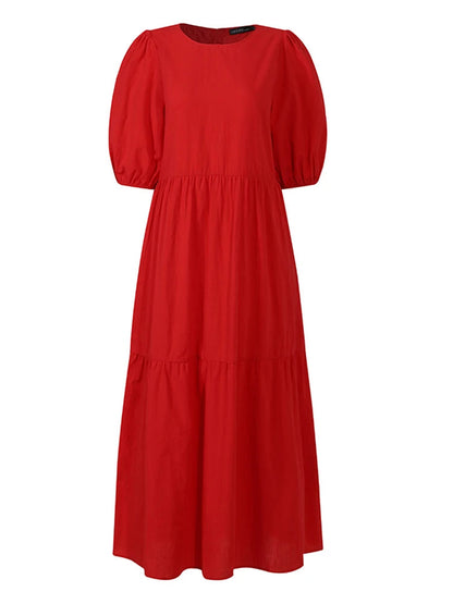 Flowy-Elegance Tiered Dress