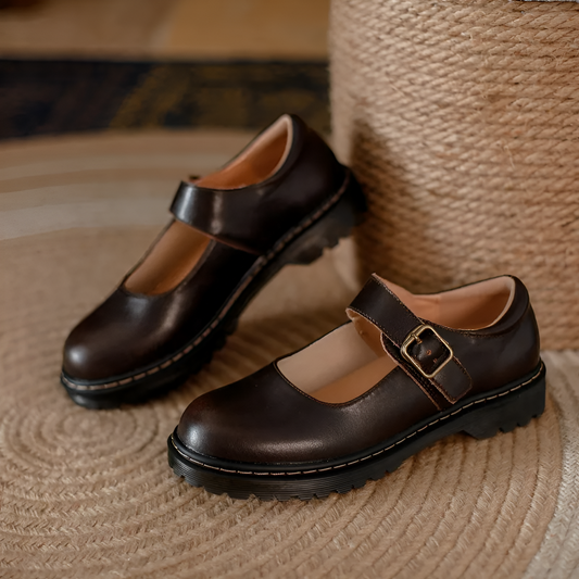 Vintage Comfort Leather Shoes