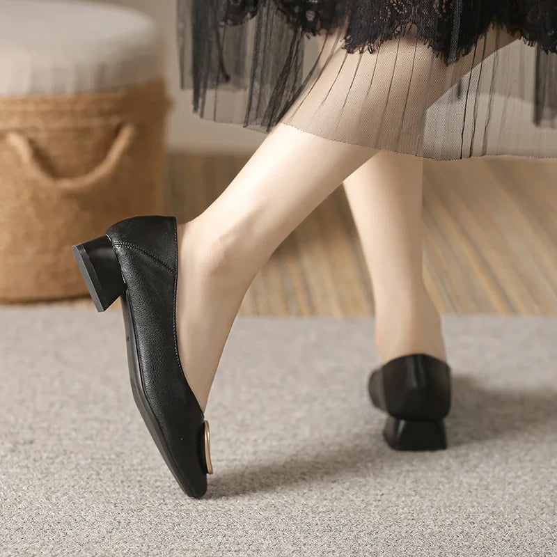 Elegant-Comfy Mid Heels