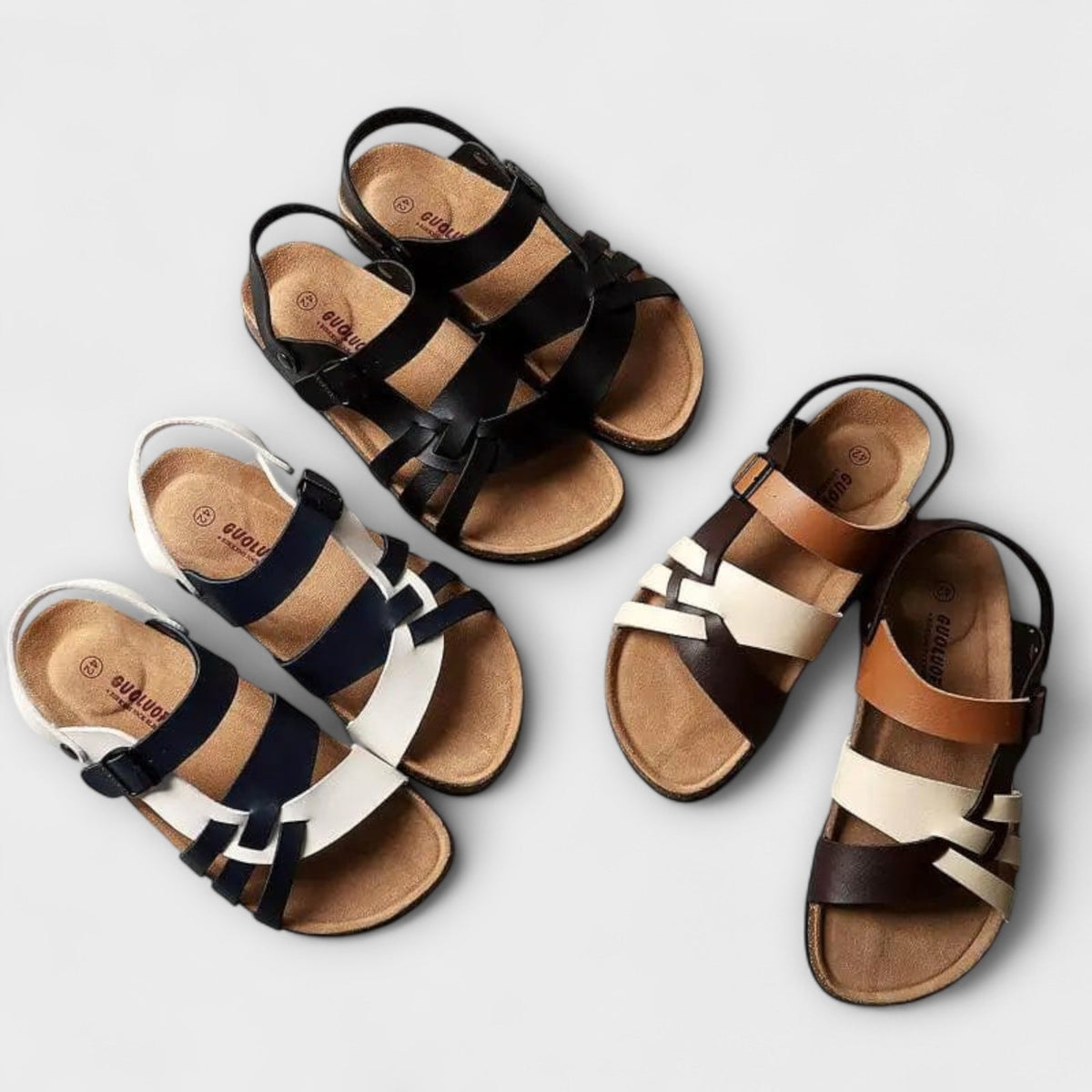 Orthopedic Support Leather Sandals