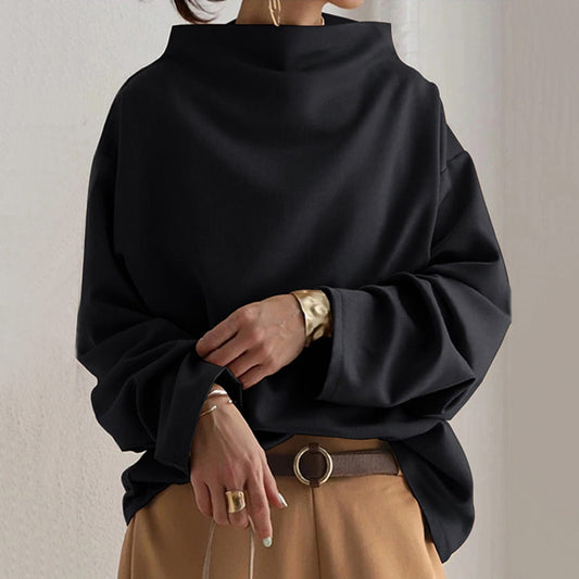 Cosy High-Neck Knit Top
