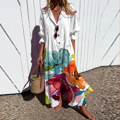 Effortless Boho Summer Maxi Dress