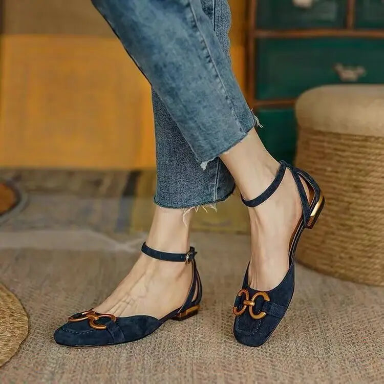 Comfort-Stability Leather Sandals