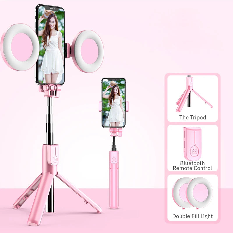 Ultimate Selfie Stick with Fill Light