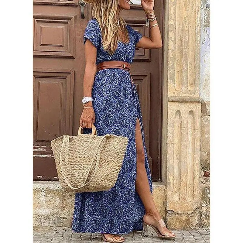 Effortless Floral Elegance Dress