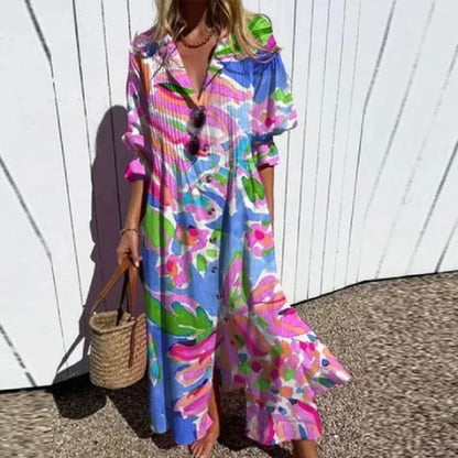 Effortless Boho Summer Maxi Dress