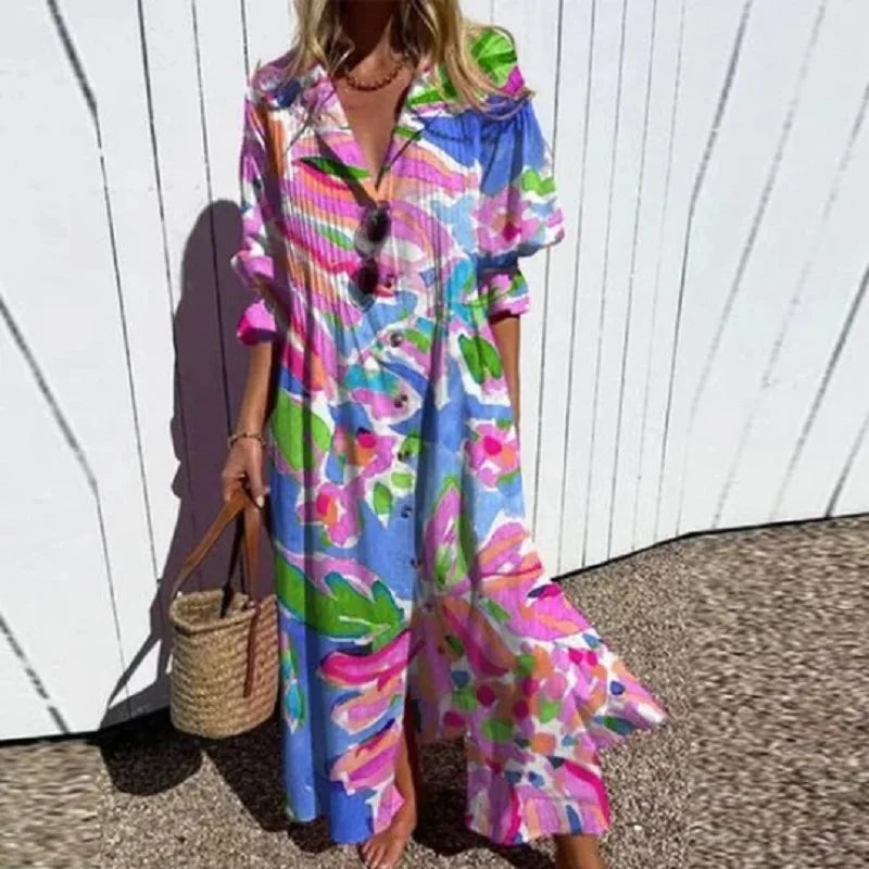 Elegant Boho Summer Dress