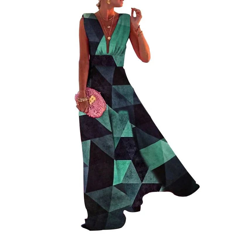 Effortless Confidence Printed Dress