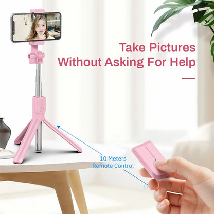 Ultimate Selfie Stick with Fill Light