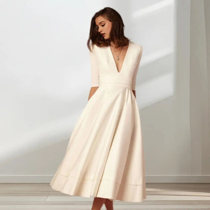 Effortless Elegance Midi Dress