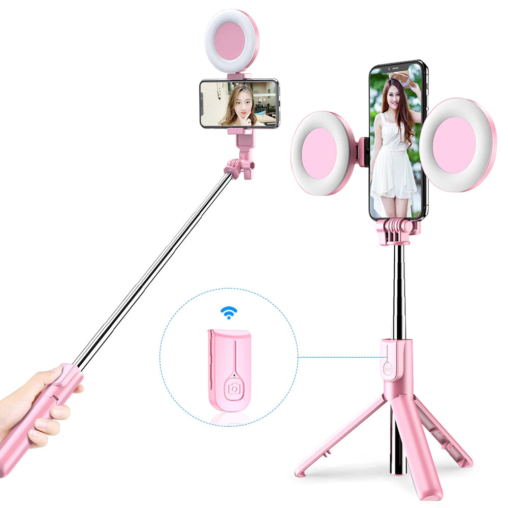 Ultimate Selfie Stick with Fill Light
