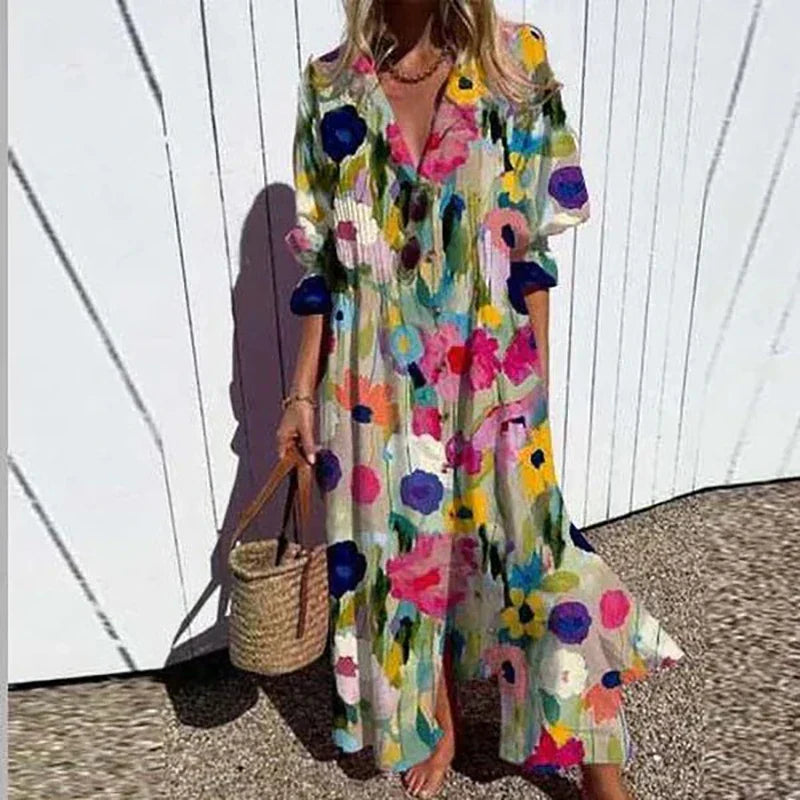 Flowing Boho-Chic Dress
