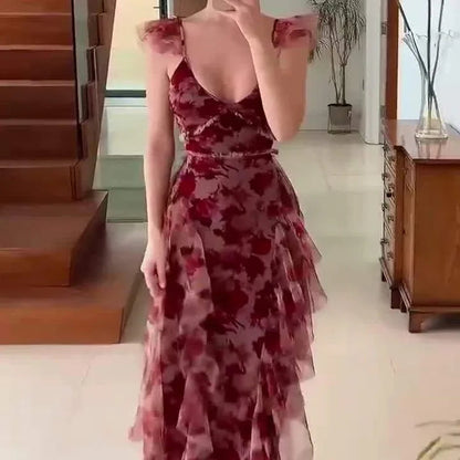 Unveil Your Elegance Floral Dress