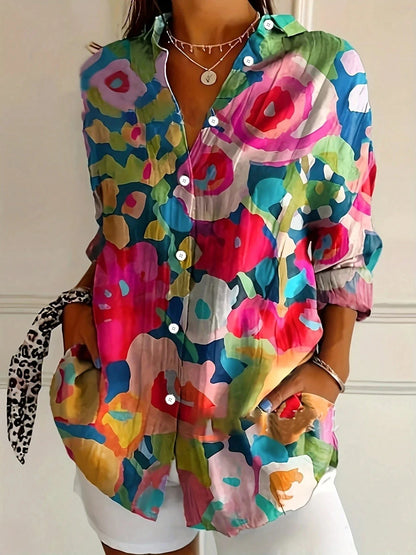 Easy-Fit Print Blouse