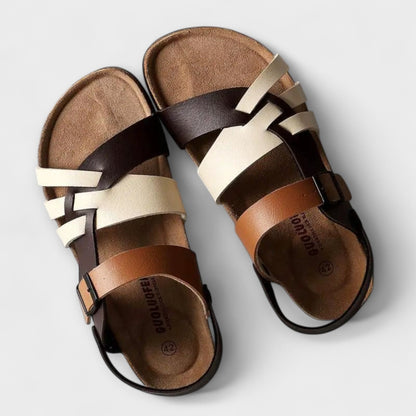 Orthopedic Support Leather Sandals
