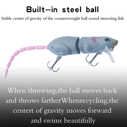 Lifelike Rat Lure for Monster Strikes