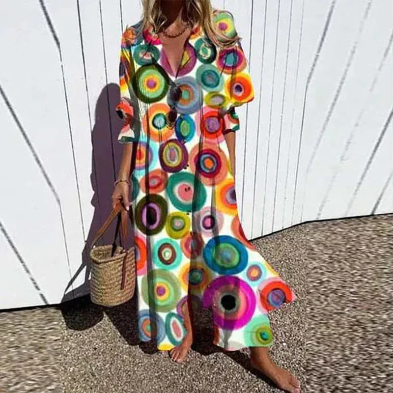 Flowing Boho-Chic Dress