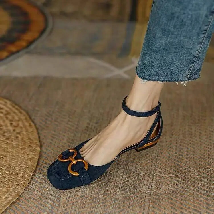 Comfort-Stability Leather Sandals
