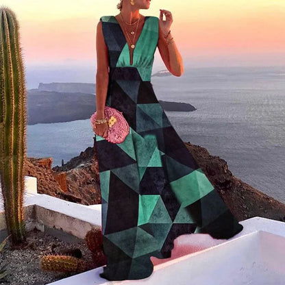 Effortless Confidence Printed Dress