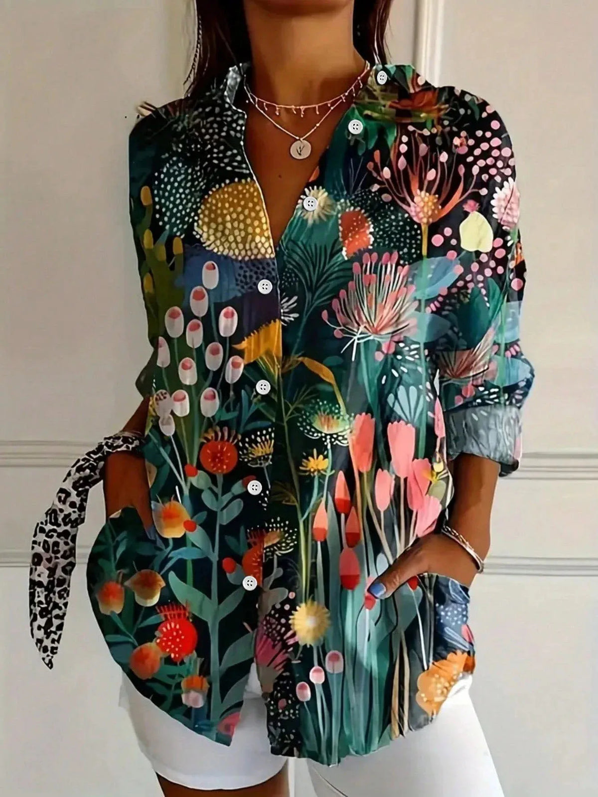 Easy-Fit Print Blouse