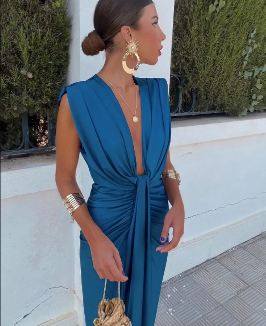 Elegance-Plisseekleid
