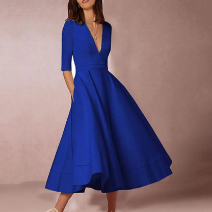 Effortless Elegance Midi Dress