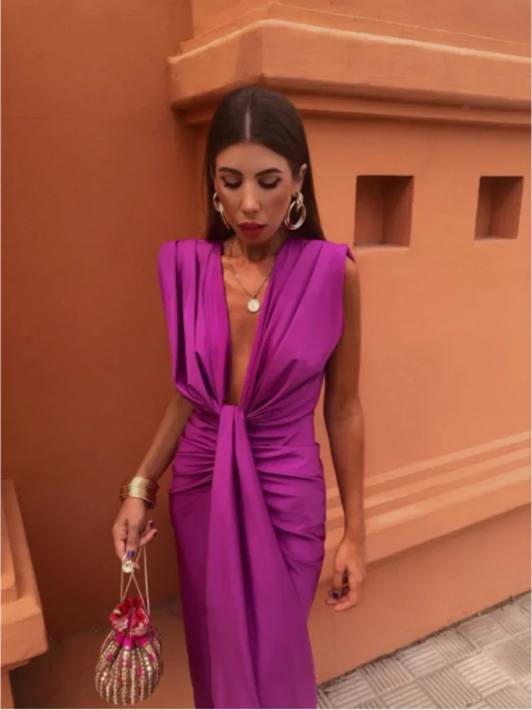 Elegance-Plisseekleid