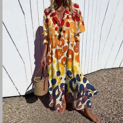 Effortless Boho Summer Maxi Dress