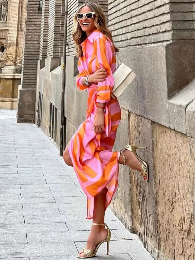 Confident Curve-Enhancing Wrap Dress