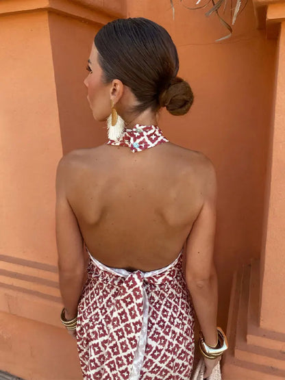 Elegant Off-Shoulder Midi Dress