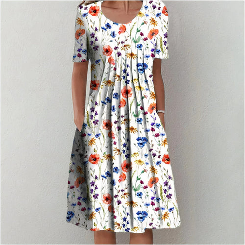Effortless Elegance Floral Maxi