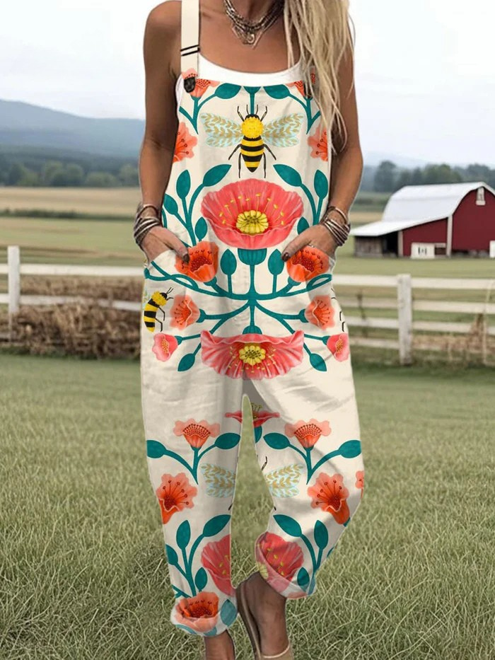 Vintage Comfort Jumpsuit