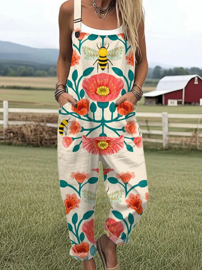 Vintage Comfort Jumpsuit