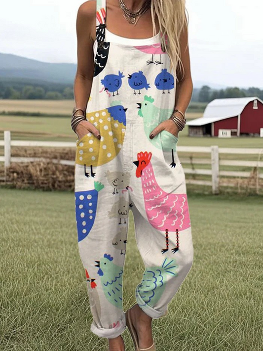 Vintage Charm Jumpsuit