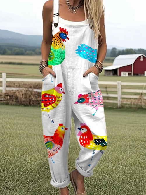 Vintage Comfort Jumpsuit