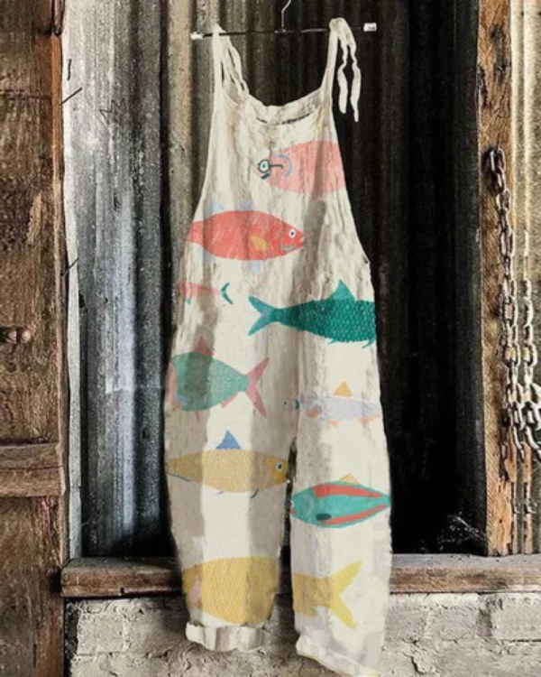 Cooling Floral Jumpsuit