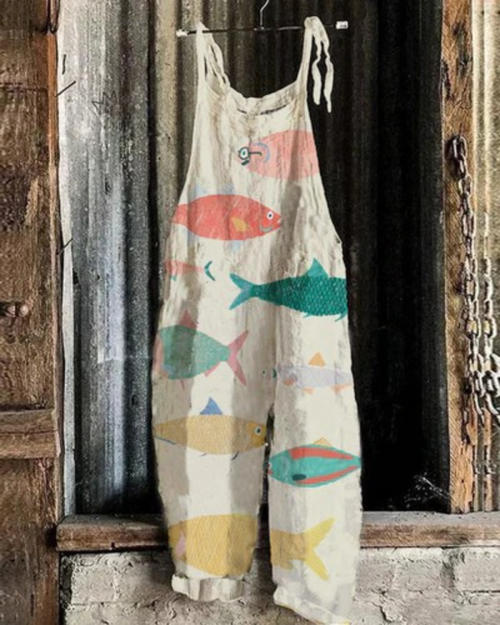 Cooling Floral Jumpsuit